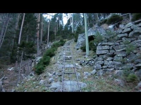 Standseilbahn 6482.01 Gurtnellen - Gorneren Bergfahrt Teil 1 - Funicular