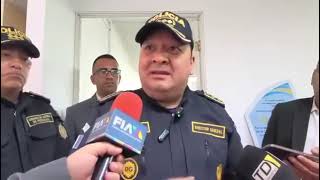 Director de PNC explica por qué Pedro duque fue fuertemente custodiado por agentes policiales