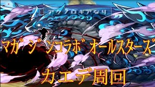 【パズドラ】【201909 マガジンコラボオールスターズ 強敵集結 超地獄級 カエデ周回】（マルチ）