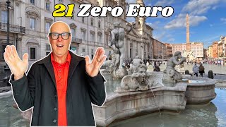 21 Unique, FREE Things To Do In Rome 🇮🇹 | Best €0 Stuff In Rome