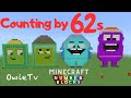 Counting by 62s Song Numberblocks Minecraft | Skip Counting by 62 | Math and Number Songs for Kids