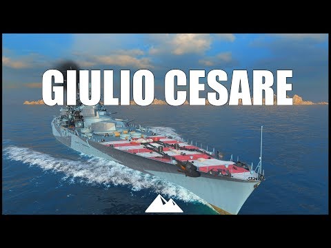 GIULIO CESARE, flamu advice - World of Warships | [Division] [Deutsch] [60fps]