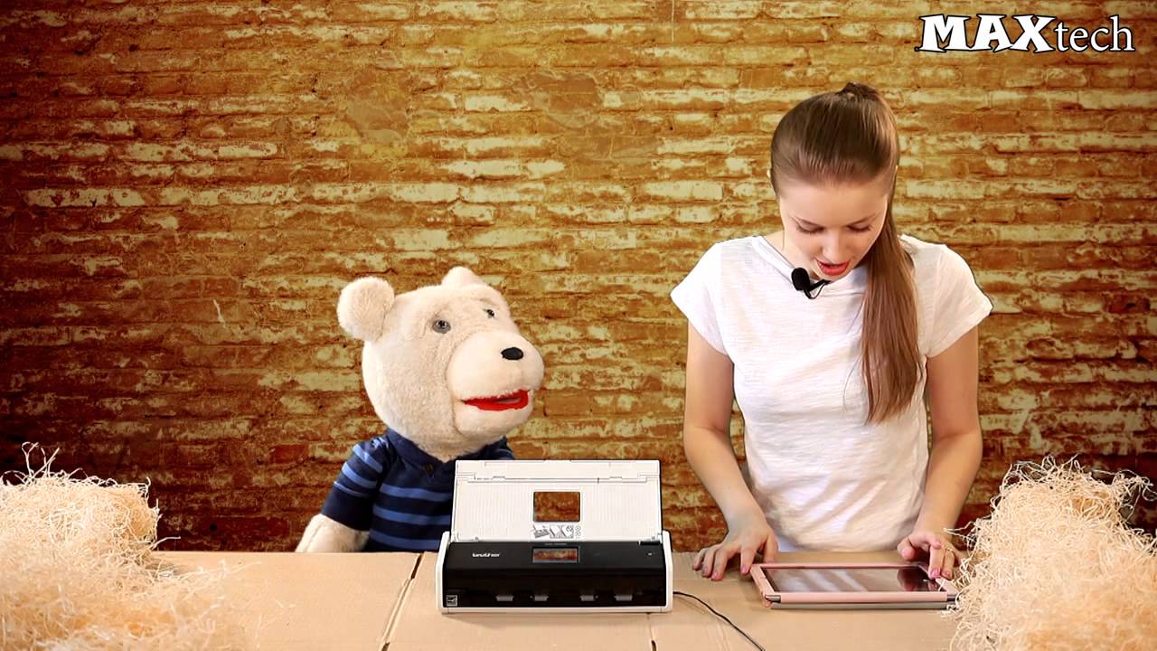 Портативный сканер Brother ADS-1600W