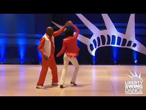 Liberty Swing 2019 Pro Am Routine Leader Wendall McClellan with Lara Deni