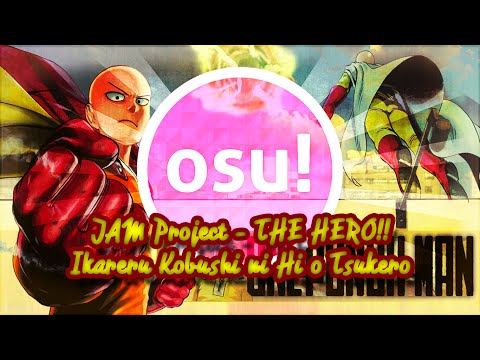 Videoclip de THE HERO !!: Ikareru Kobushi ni Hi o Tsukero — JAM Project