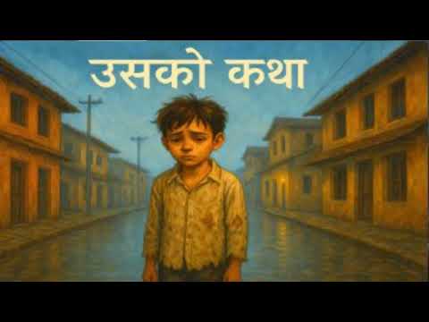 उसको कथा - USKO KATHA | A Heart-Touching AI generated Nepali Song about a street child's story