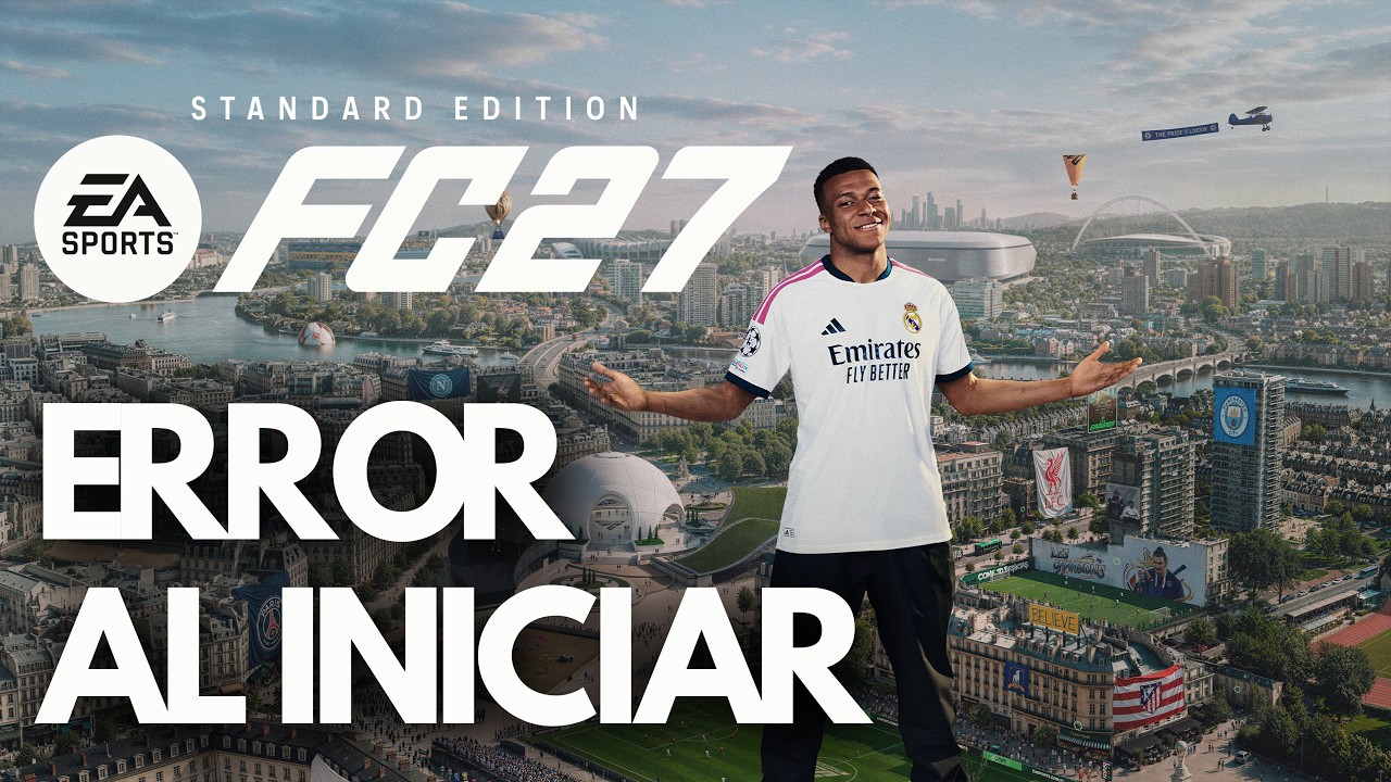 EA Sports FC 27 Error al Iniciar/No Inicia,Pantalla Negra, Se Bloquea en Steam EA App Solucion