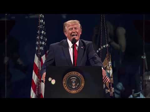 Video Thumbnail: Trump lauds the US in July 4 speech after storm delay