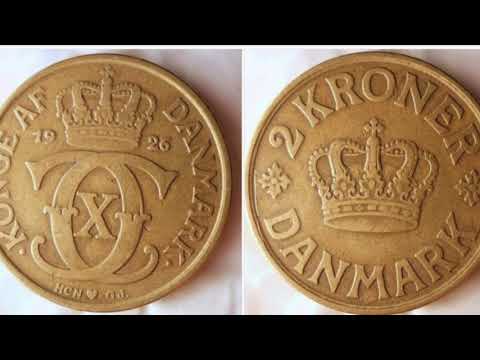 1926 DANMARK 2 KRONER Coin WORTH?