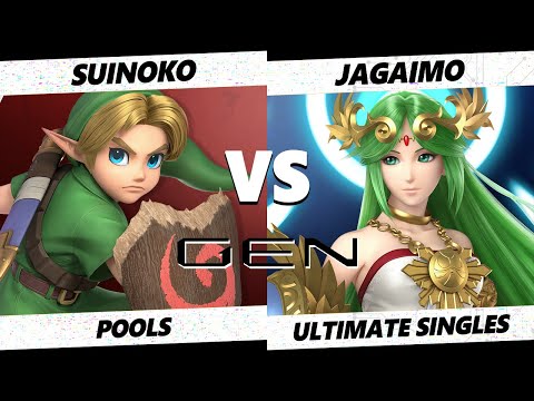 Gen 1.0 - Suinoko (Young Link) Vs. Jagaimo (Palutena) SSBU Ultimate Tournament