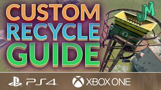 Recycler Spawn Guide for Custom Servers 🛢 Rust Console 🎮 PS4, XBOX