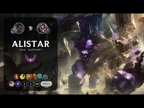 Alistar Support vs Blitzcrank - NA Master Patch 13.15