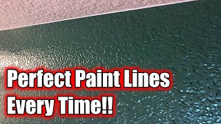 How To Stop Paint Bleeding Through Masking Tape - Perfect Paint Edges - Amazing Results