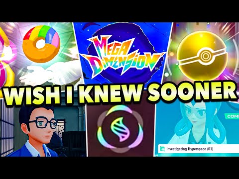 Early Game Play Tips For Pokemon MEGA DIMENSION DLC