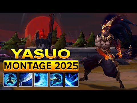 Challenger Yasuo Montage 2025 - Best Yasuo EUW Plays Season 15