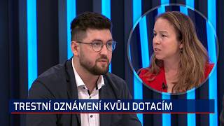 Gregor: Trestní oznámení za Agrofert? Dvořák si dělá kampaň. Šebelová koalici vytkla zbabělost