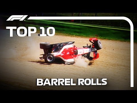 Top 10 Barrel Rolls in F1