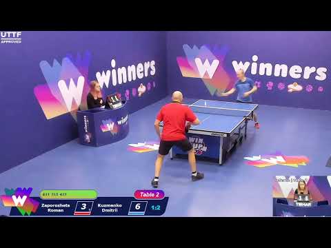 WINners CUP table 2  12.10 Zaporozhets Roman - Kuzmenko Dmitrii  20:00
