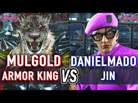 T8 🔥 MULGOLD (Armor King) vs DANIELMADO (Jin) 🔥 Tekken 8 High Level Gameplay