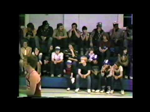 Old Timers Basketball game December 1982 Game 1