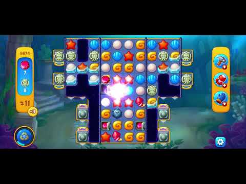 Level 5674 , Fishdom mobile game