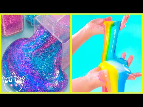 How to make Slime - Five different ways - Easy & Fast...