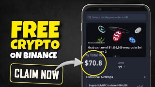 How to Earn Free Crypto on Binance | Binance Web3 Airdrops Full Guide (2025)