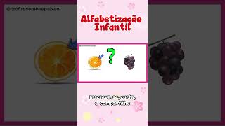ALFABETIZAÇÃO FÔNICA. CONSCIÊNCIA DE SÍLABAS.#abcdalfabet