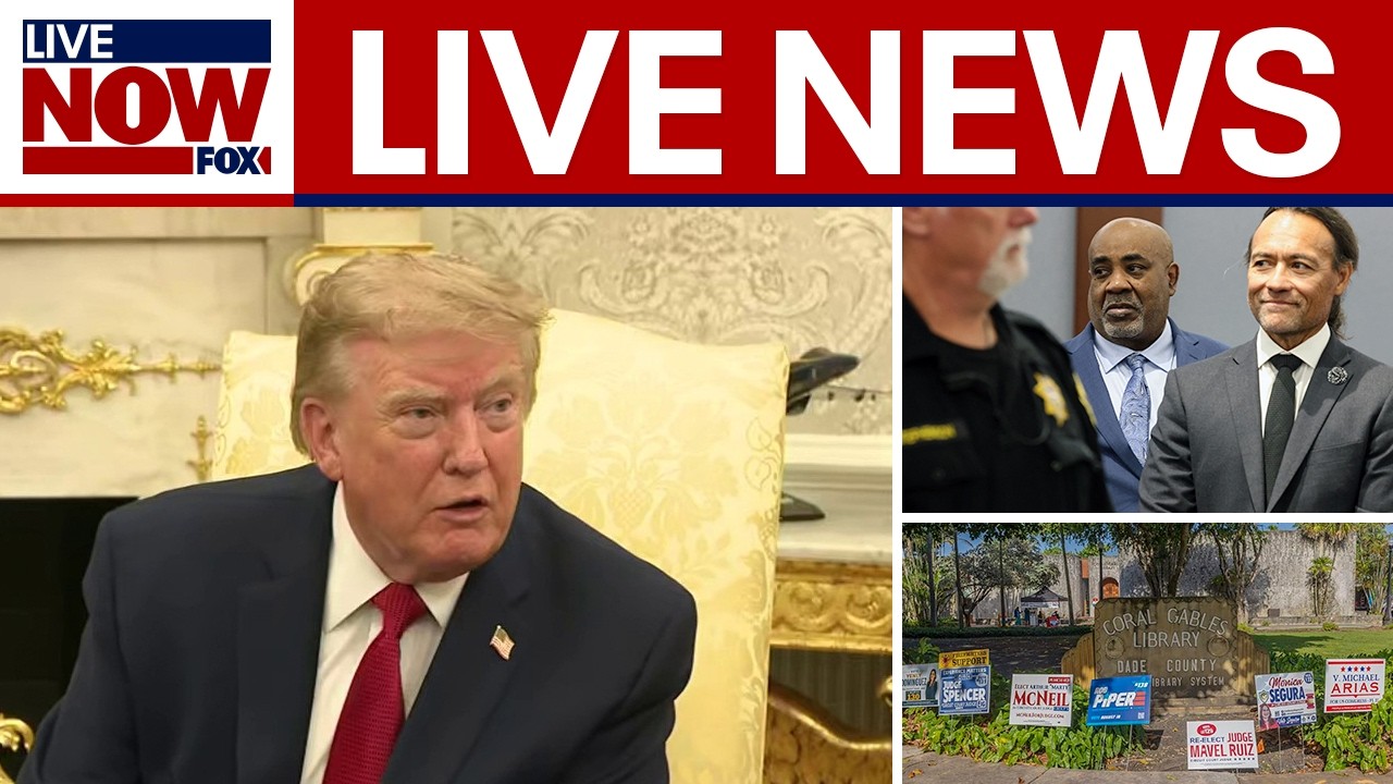 LIVE NEWS: Candidates make final pitches to primary voters, Trump on Iran War, Tupac murder trial
