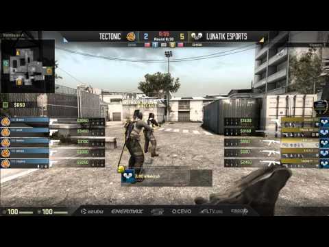 RGN Pro Series NA 2016 Closed Qualifier  LunatiK vs Tectonic bo3 Map 2 Cache  - skinsanity gg