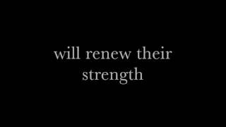 He Will Give the Weary Strength by Ellie Holcomb (Lyrics)