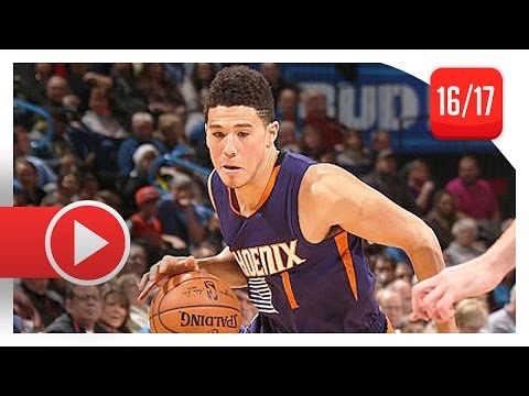 Devin Booker Full Highlights vs Thunder (2016.12.17) - 31 Pts, 5 Ast