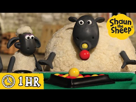 Shaun the Sheep ???? The Farm Snooker Tournament & MORE ???? Full Episodes Compilation