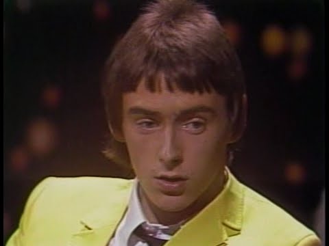 THE JAM - Paul Weller TV Interview "Tomorrow Show" US/TV October 16th 1977