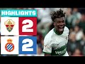 Highlights Elche CF vs RCD Espanyol (2-2)
