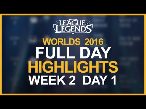 Worlds 2016 Highlights W2D1: G2 vs ROX, ANX vs CLG, CLG vs G2, ANX vs ROX, G2 vs ANX & ROX vs CLG