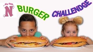 Бургер челлендж с цукатами и рыбой Вызов принят Burger Challenge