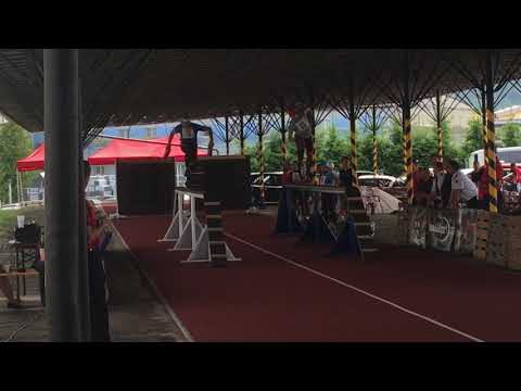 Krajská soutěž Hzs Domažlice 10.6.2019 - 2.pokus stovka Vlastimil Žák - 17,32s/ Michal Janda 17,88s