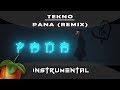 Tekno - Pana remake [ INSTRUMENTAL ] sur Fl studio