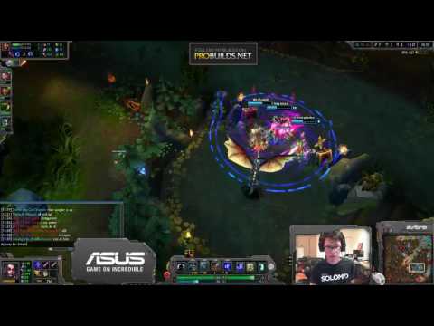 WildTurtle plays Vayne with Fiddle vs Varus Janna bot lane