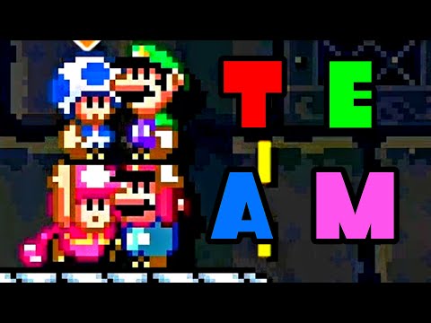 Super Mario Maker 2 Multiplayer Co-OP with Randoms O_o #42