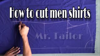 How to cut shirts, full cutting, MrTailor