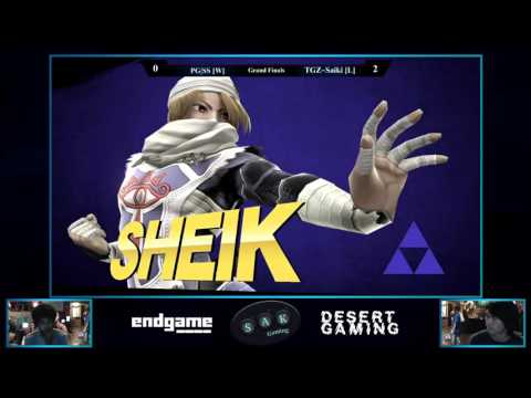 TSL33 Grand Finals - PG|SS (Zero Suit Samus/Ness/Villager) vs TGZ~Saiki (Sheik)