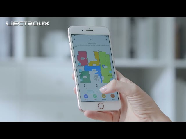 Liectroux G7 Robot Aspirateur avec Base Auto-Vidée Noir video