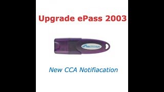 update epass 2003 CSP Version v2.0
