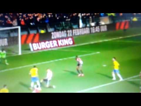 Feyenoord vs Cambuur 2-1 08/02/2015 Goal Barto