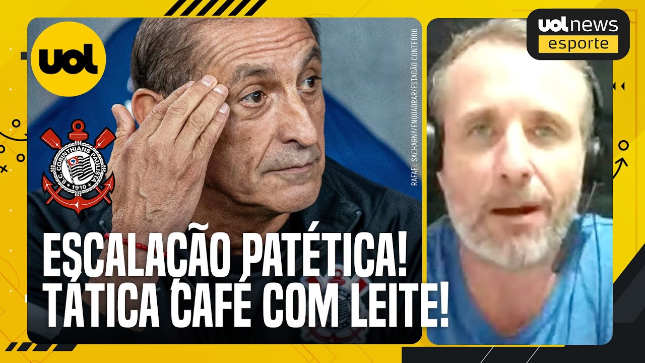CORINTHIANS TEVE TÁTICA CAFÉ COM LEITE! ESCALAÇÃO DO RAMÓN DÍAZ FOI PATÉTICA!, DISPARA VITÃO