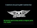 Aerosmith - Kiss Your Past Good-Bye (Subtitulos ...