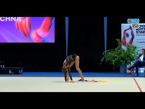 Khrystyna Pohranychna Ribbon Final 26,050 4th - "Gdynia Rhythmic Stars 2025"