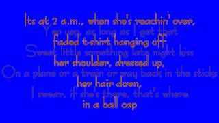 Where It's At- Dustin Lynch (Lyrics)